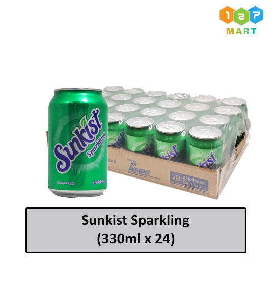 Sunkist Sparkling(330ml x 24)