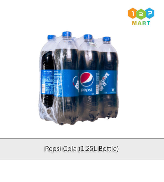 Pepsi Cola 
(1.25L x 6 Bottles )