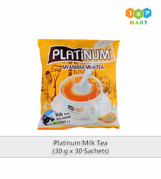 Platinum Milk Tea 
(21g x 30 Sachets) x 20 Packs