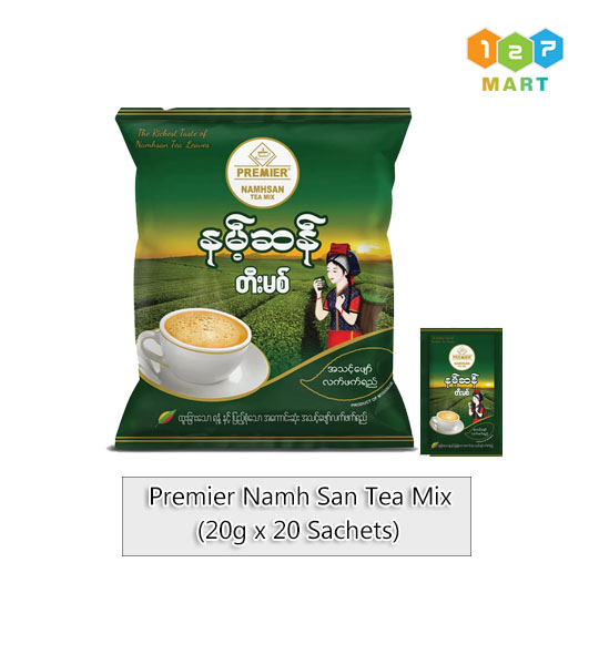 Premier Nahm San Tea Mix 
( 20g x 20 Sachets ) x 20Packs