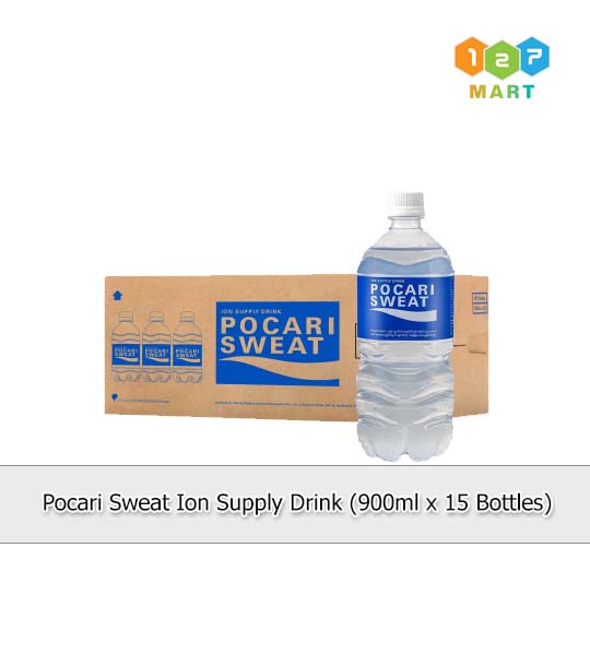 Pocari Sweat Ion Supply Drink (900ml x 15 Bottles)