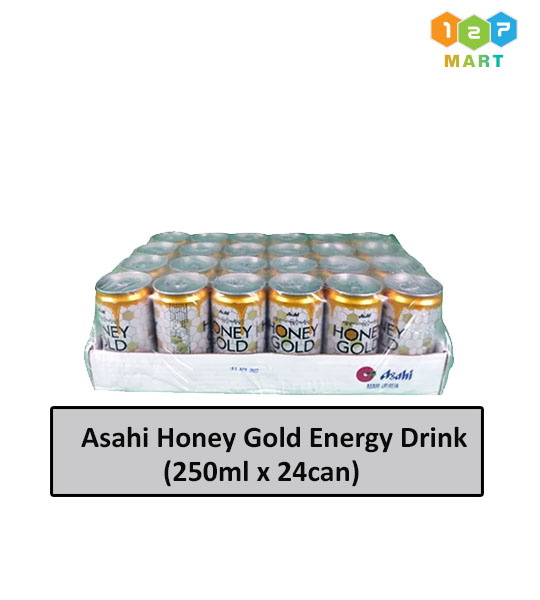 ASAHI HONEY GOLD ENGERGY DRINK (250ml x 24 Cans)