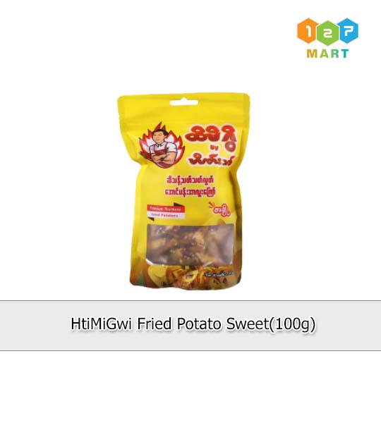 Hti Mi Gwi Fried Potato Sweet 100G x 10's