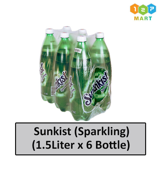 Sunkist Sparkling
(1.5L x 6 Bottles)