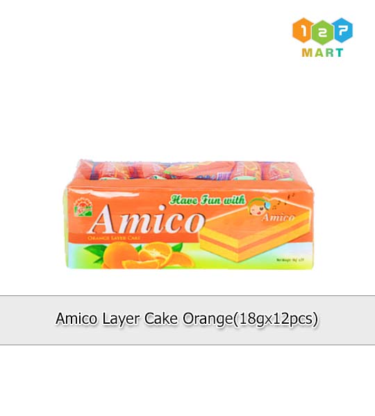 AMICO LAYER CAKE ORANGE (18G X 12PCS)