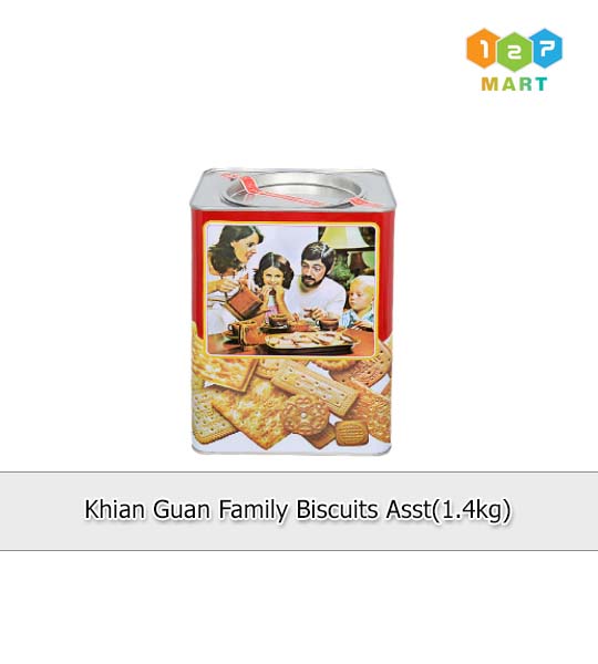 KHIAN GUAN FAMILY  BISCUITS Asst  (1.4KG)