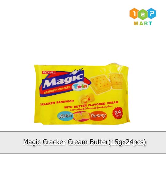 MAGIC CRACKER CREAM BUTTER ( 15G X 24PCS)