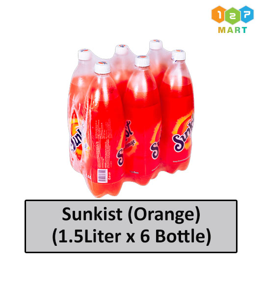 Sunkist Orange
(1.5L x 6 Bottles)