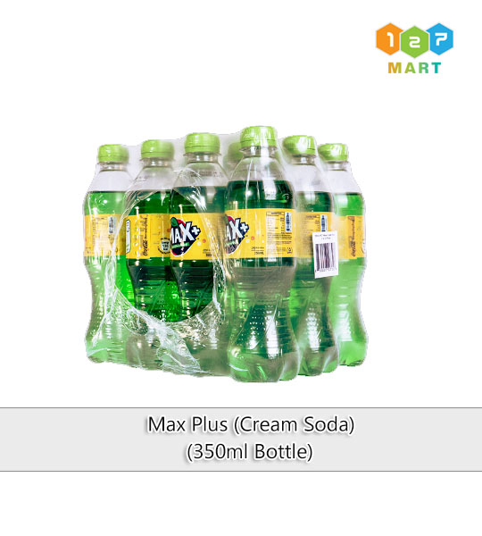 Max Plus Cream Soda 
(350ml x 12 Bottles)