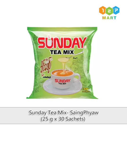 Sunday Tea Mix - Saingphyaw 
(25g x 30 Sachets ) x 20 Packs