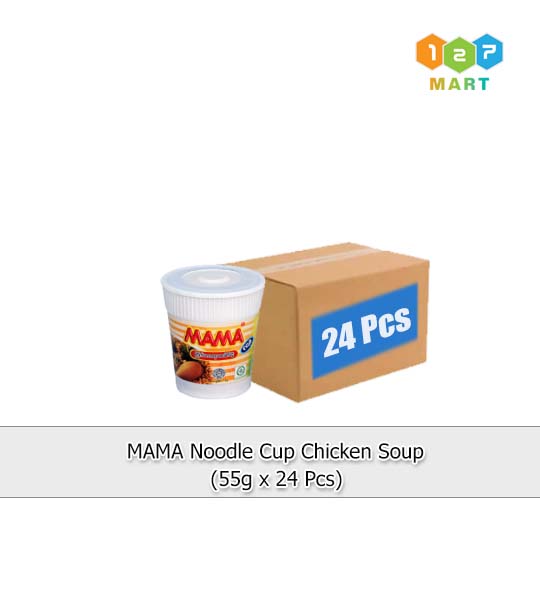 MAMA Noodle Cup Chicken Soup (55g x 24 Pcs)