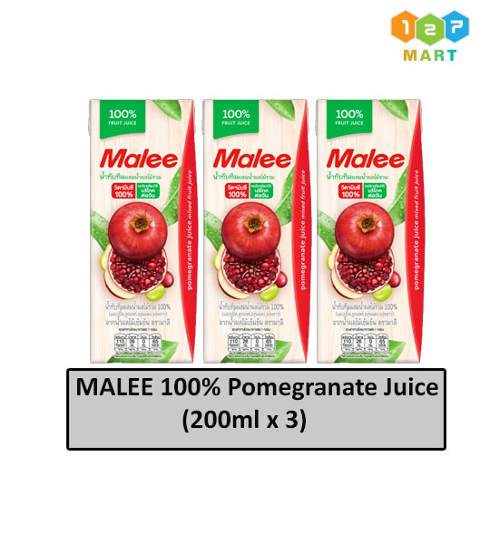 MALEE 100% POMEGRANATE JUICE(200ml x 3)