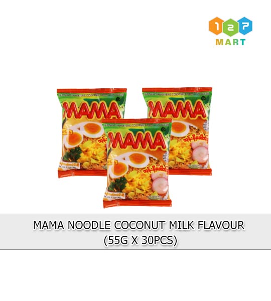 MAMA NOODLE COCONUT MILK FLAVOUR (55G X 30PCS)