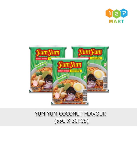 YUM YUM COCONUT FLAVOUR (55G X 30PCS)