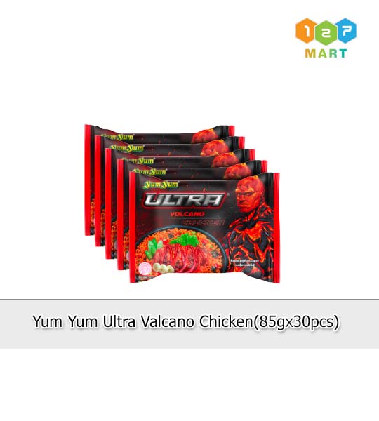 YUM YUM ULTRA VALCANO CHICKEN (85 G X 30 Pcs)