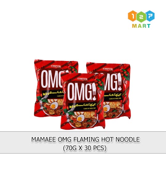 MAMEE OMG FLAMING HOT NOODLE (70G X 30 PCS)