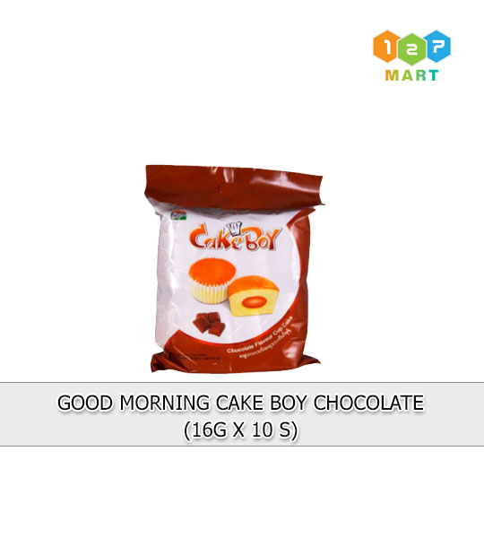 GOOD MORNING CAKE BOY CHOCOLATE - 16G X 10 S