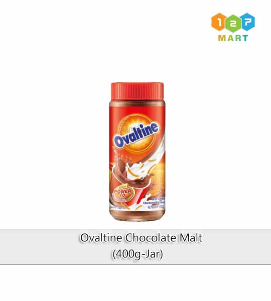 OVALTINE CHOCOLATE MALT
(400G - 12 JAR)