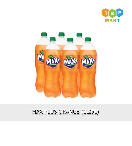 Max Plus Orange (1.25L x 6s)