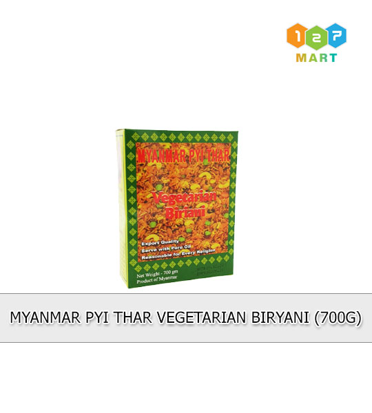 MYANMAR PYI THAR VEGETARIAN BIRYANI (700G)