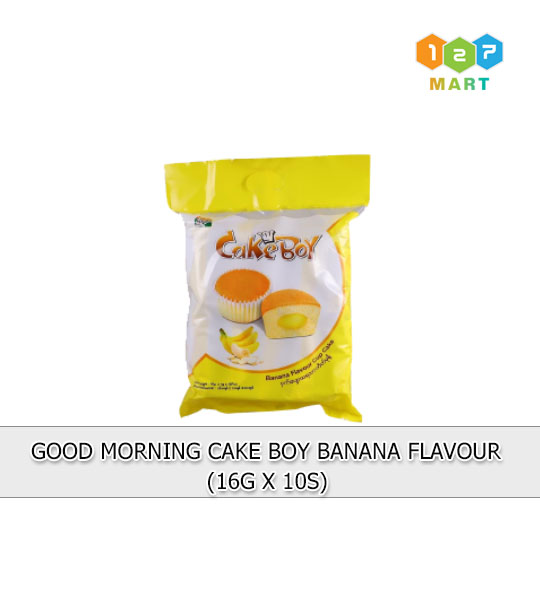 GOOD MORNING CAKE BOY BANANA FLAVOUR - 16G X 10S