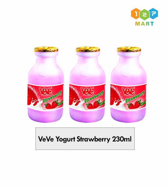 Ve Ve Yogurt Strawberry ( 230ml x 24 bottles)