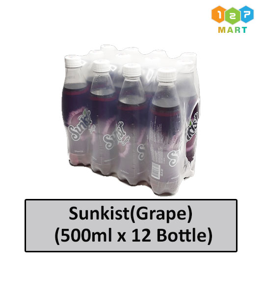 Sunkist Grape 
(500ml x 12 Bottles)