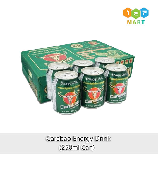 Carabao Energy Drink 
(250ml x 24 Cans)