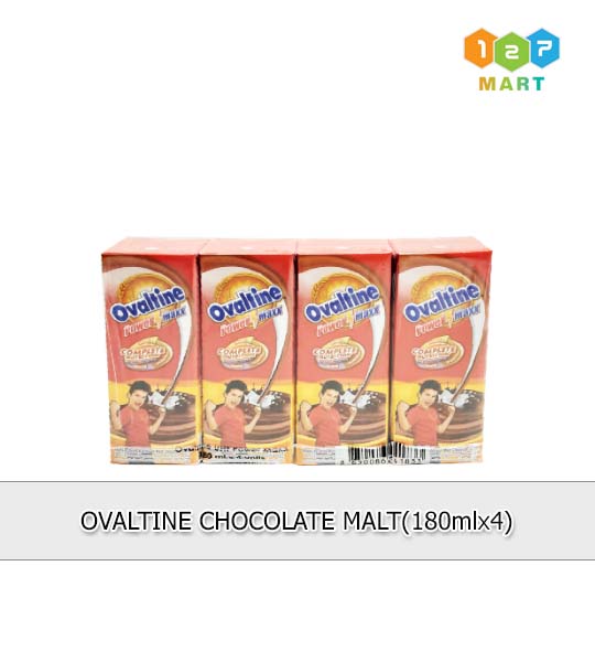Ovaltine Chocolate Malt (180ml x 4)