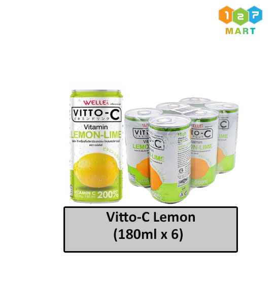 Vitto-C Lemon(180ml x 6)
