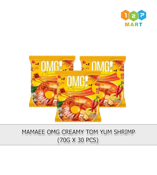 MAMAEE OMG CREAMY TOM YUM SHRIMP (70G X 30 PCS)