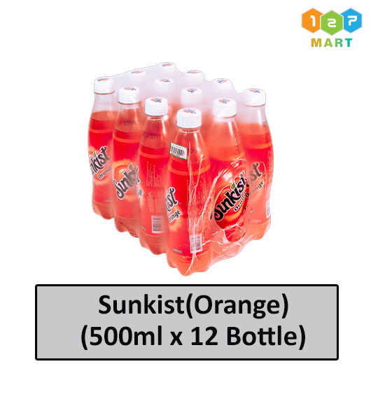 Sunkist Orange 
(500 ml x 12 Bottles )