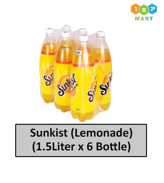 Sunkist Lemonade
(1.5L x 6 Bottles)