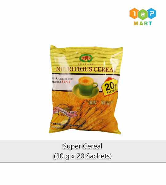 Super Cereal 
( 30g x 20 Sachets) x 27 Packs