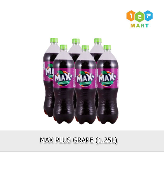 Max Plus Grape (1.25L x 6s)