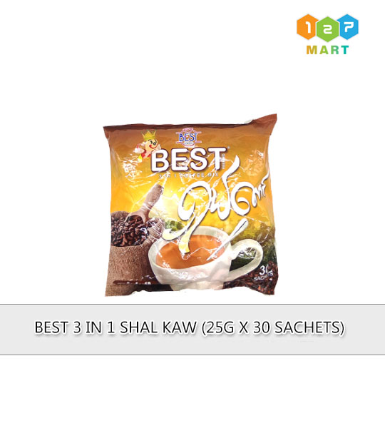 BEST 3 IN 1 SHAL KAW (25G X 30 SACHETS)
