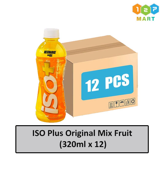 ISO Plus Original Mix Fruit(320ml x 12)