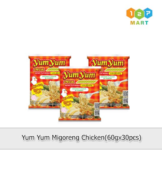 YUM YUM MIGORENG CHICKEN (60G X 30 Pcs)