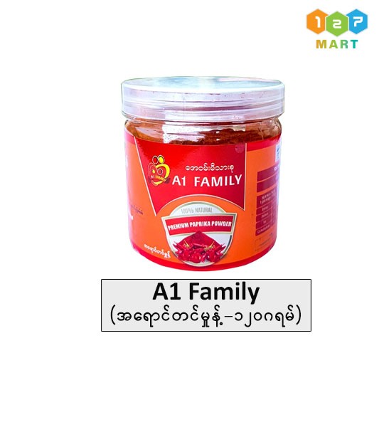 A1 Family - အရောင်တင်မှုန့် ( 120g x 10'S x 5 PK)