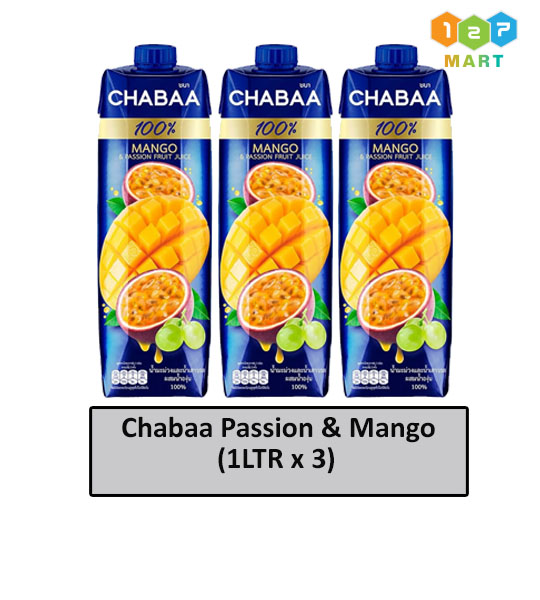 Chabaa Passion & Mango(1Litre x 3)