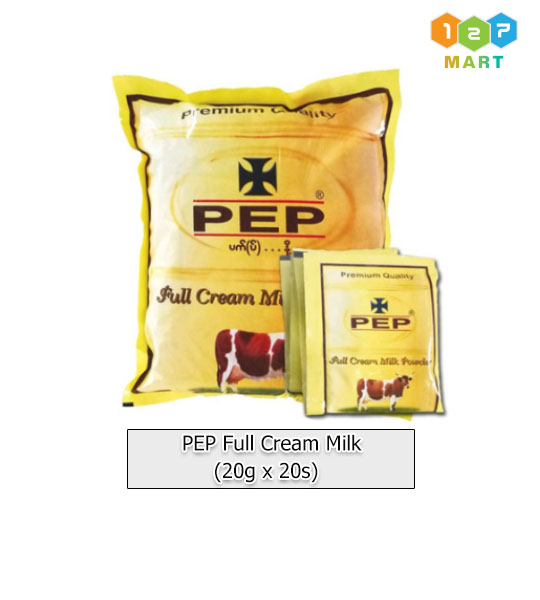 PEP Full Cream Milk Powder(20g x 20s)