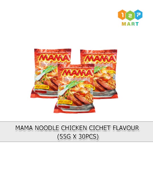 MAMA NOODLE CHICKEN CICHET FLAVOUR (55G X 30PCS)