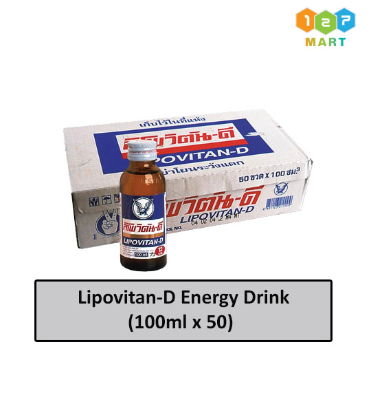 LIPOVITAN-D ENERGY DRINK (100ml X 50 Bottles)