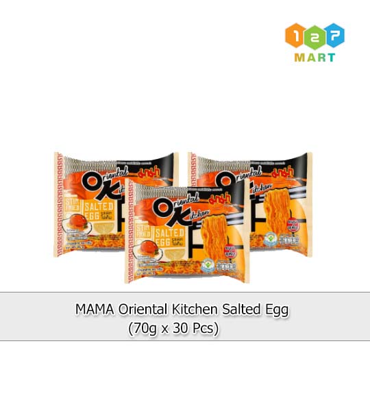 MAMA Oriental Kitchen Salted Egg (70g x 30 Pcs)