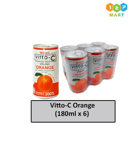 Vitto-C Orange(180ml x 6)