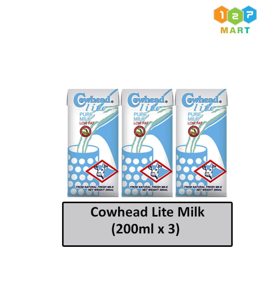 Cowhead Lite Milk(200ml x 3)