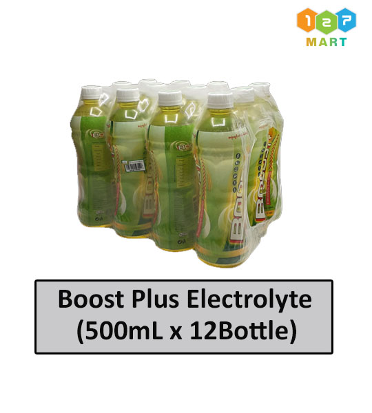 Boost Plus Electrolyte Drink (500ml x 12 Bottles)