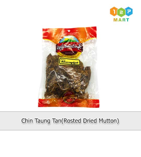 CHIN TAUNG TAN (ROASTED DRIED MUTTON )