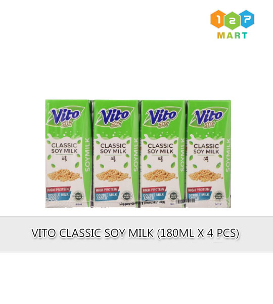 VITO CLASSIC SOY MILK (180ML X 4 PCS)